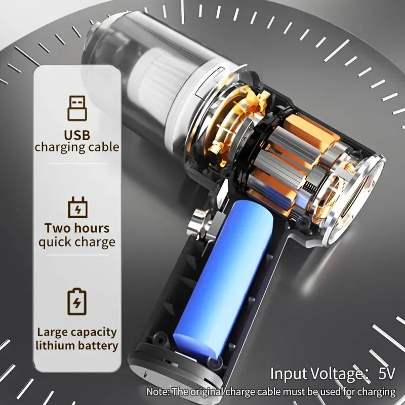 VOLTICA X7 Aspiradora Inalámbrica Portátil de Alta Potencia para Auto, Hogar y Oficina
